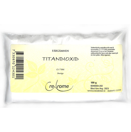 Titandioxid pulver