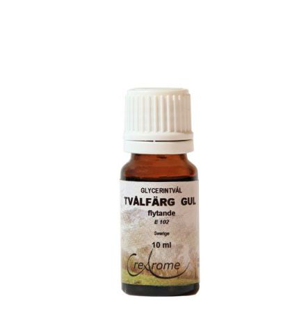 Tvlfrg gul flytande E102