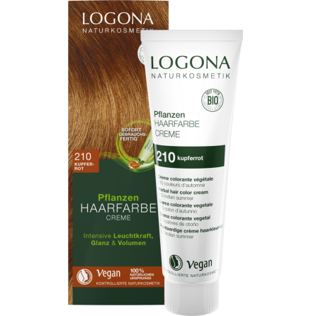 Herbal Hair Colour Cream 210 Copper Red 150 ml REA